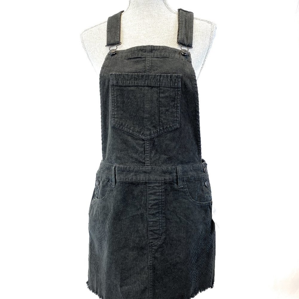 Black Skirt Overalls Womens Size Medium